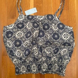 LOFT OUTLET PAISLEY TOP